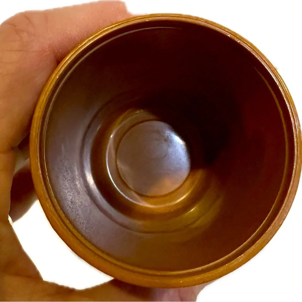 VTG 1998 SONIC WACKY PACK WEREWOLF CUP TUMBLER COLLECTIBLE BROWN YELLOW NO LID